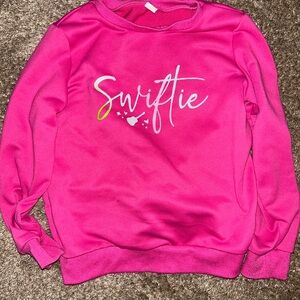 Pink Swiftie Sweatshirt